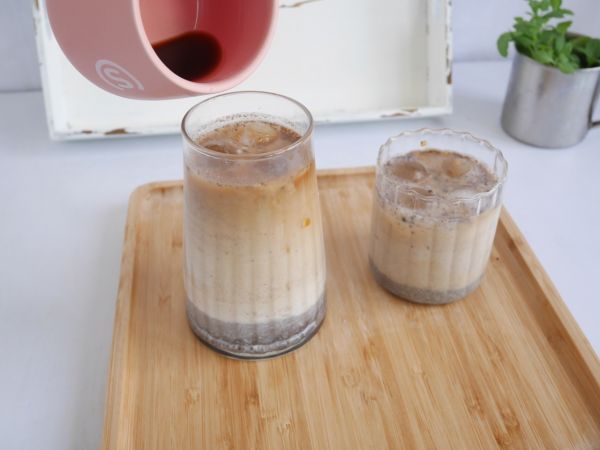 奥利奥海盐奶盖咖啡