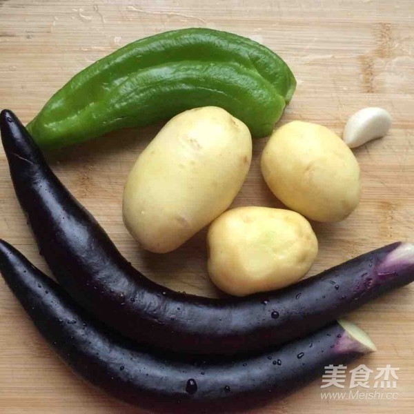 少油地三鲜的做法