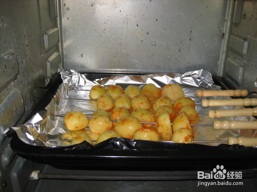 风味小零食——酱香烤土豆