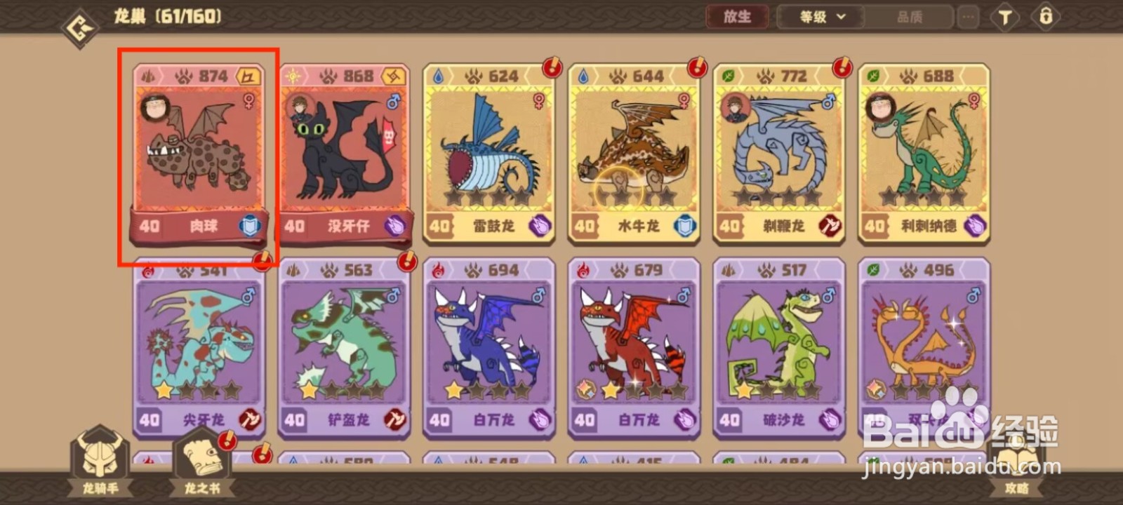 驯龙高手旅程肉球天赋评分如何进行训练？