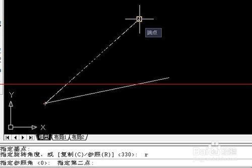 cad中参照旋转功能怎么使用？
