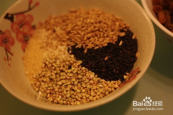 核桃五谷杂粮粥怎么做