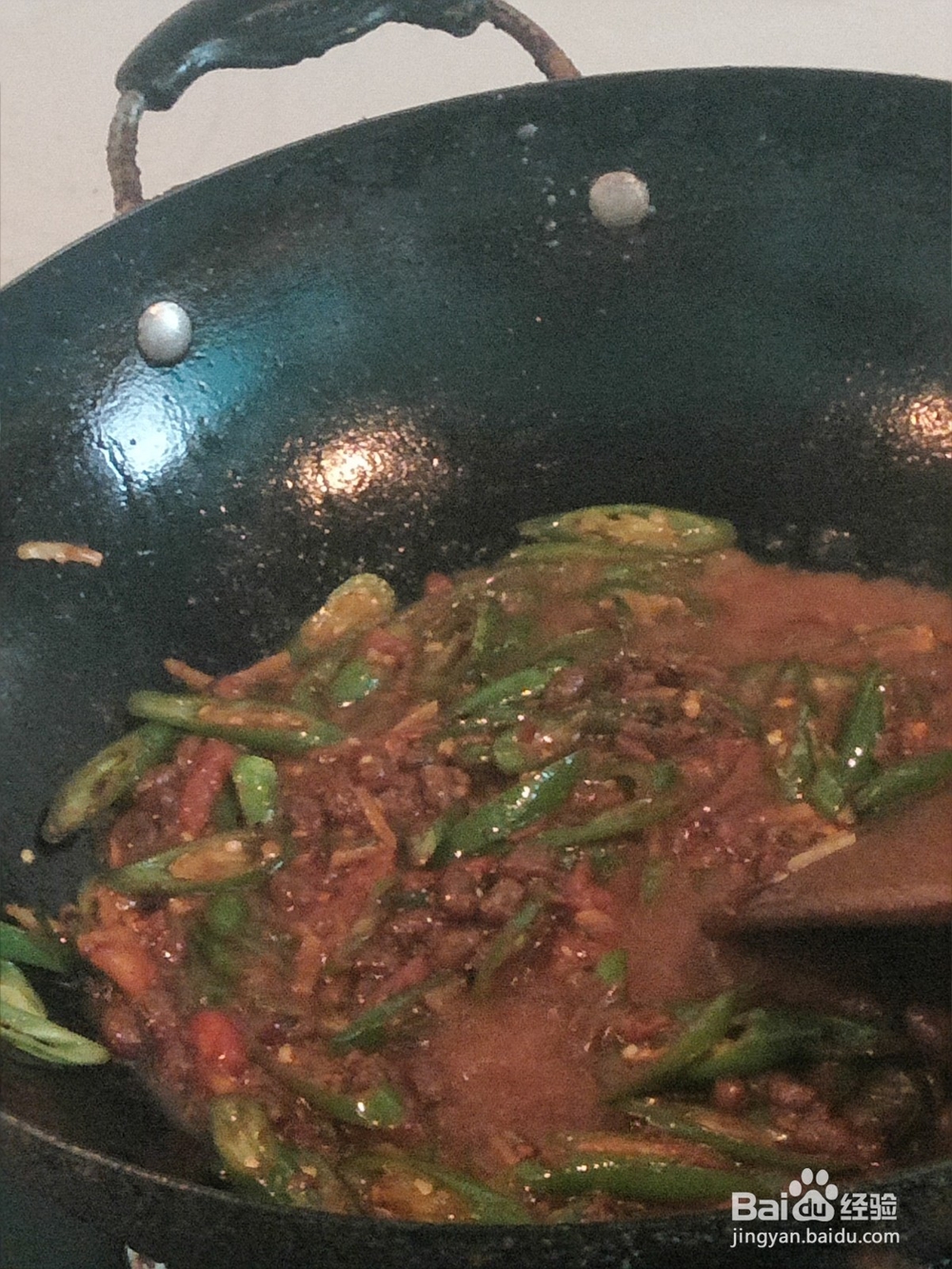 豆鼓青辣椒炒腊肉