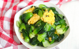 如何做油菜炒鸡蛋