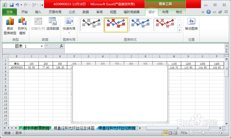 如何在Execl中创建折线图