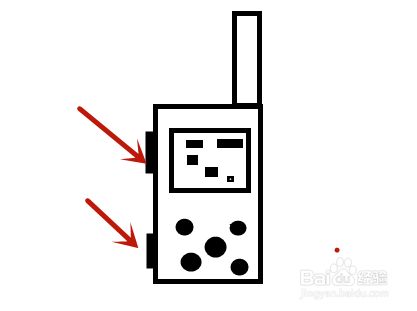 简笔画对讲机怎么画