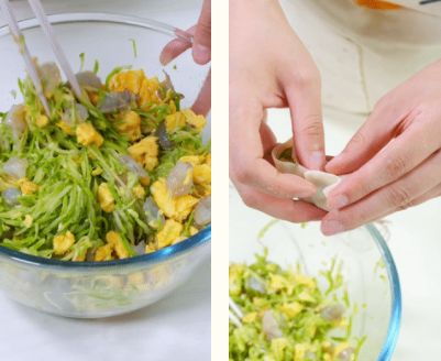 西葫芦虾仁饺子