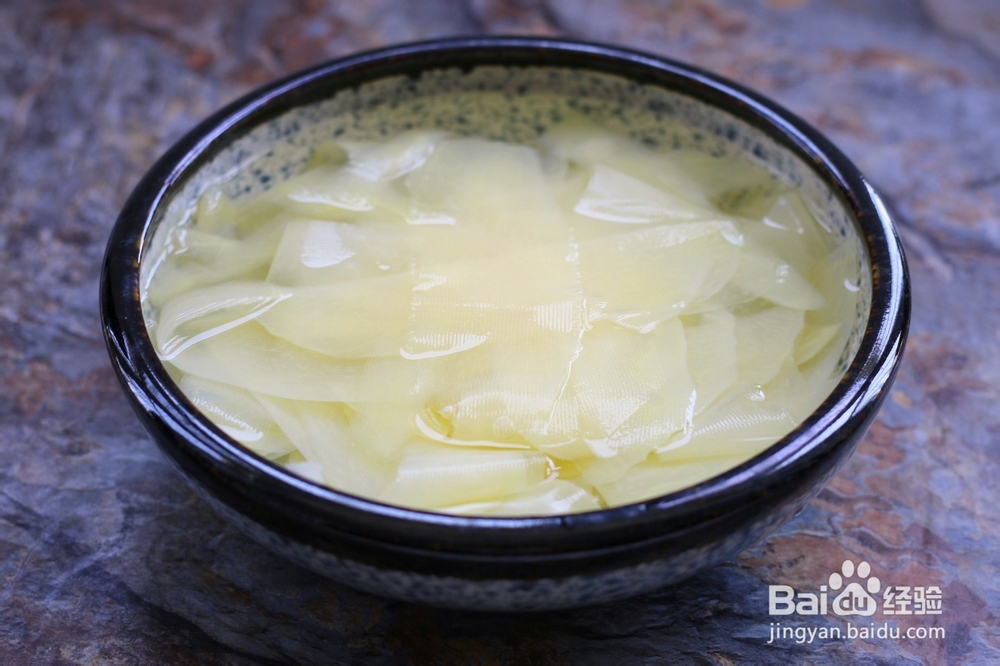 凉拌土豆片怎么做？