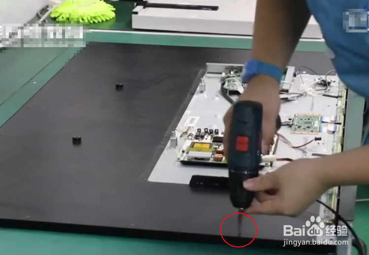 电视竖条纹怎么修