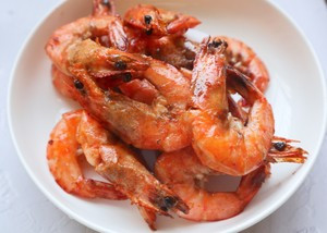自制红烧大虾