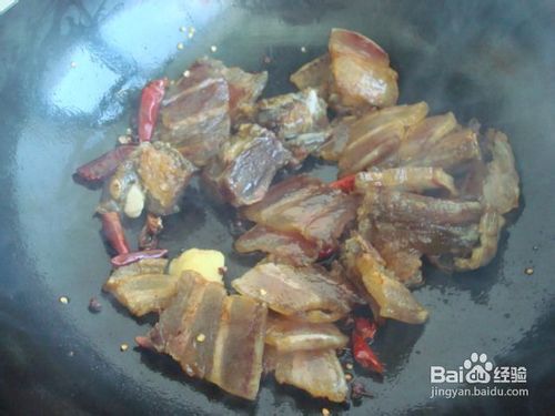 四季豆烧腊肉