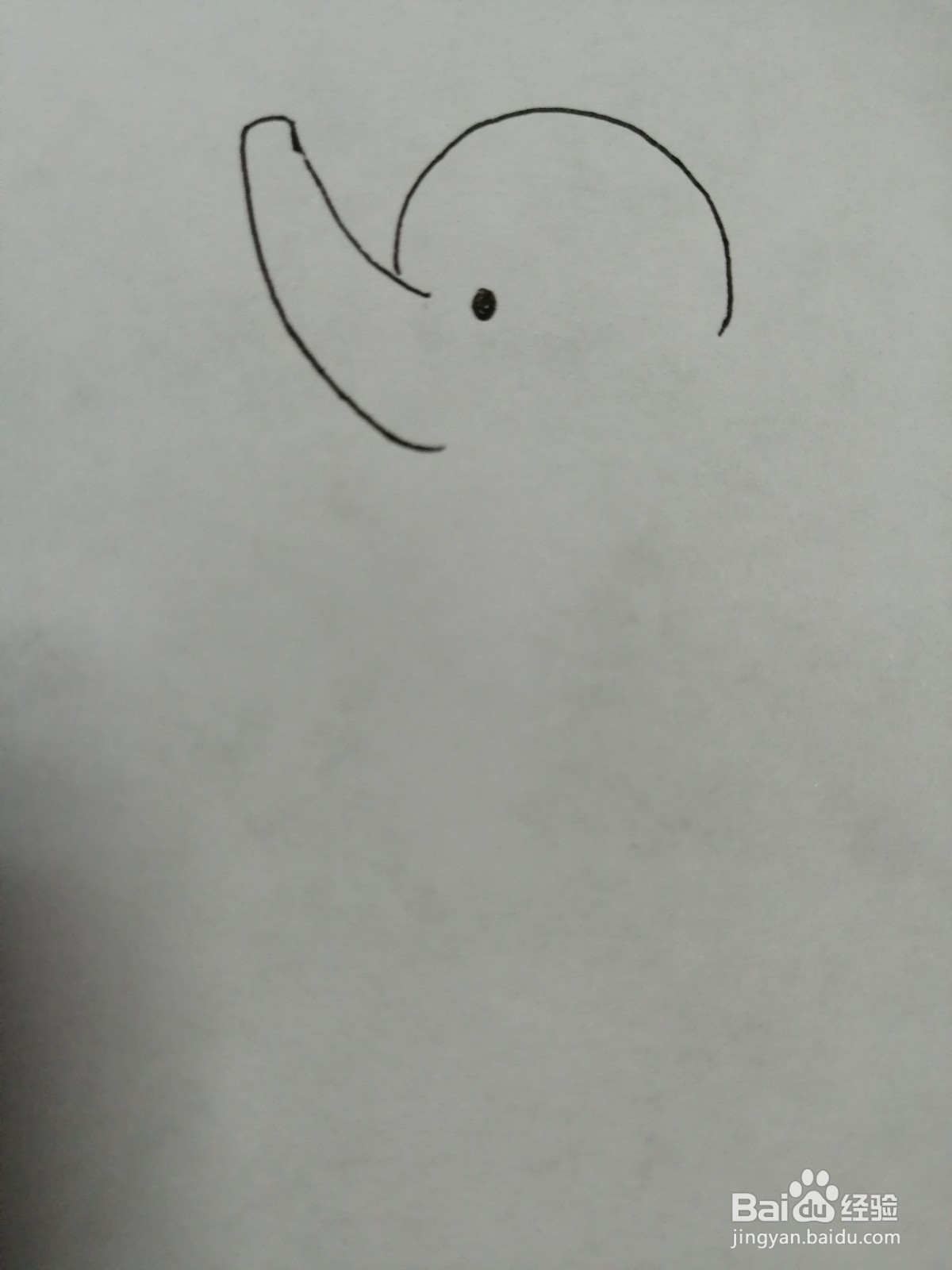 简笔画大象怎么画