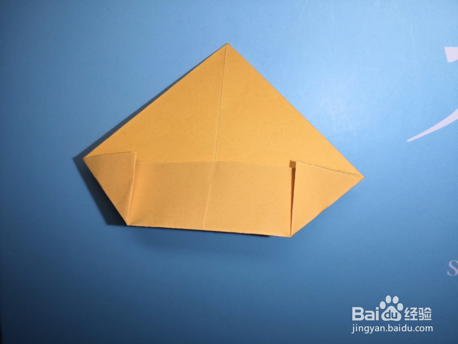 折纸:夏天快要来了,折一个遮阳帽