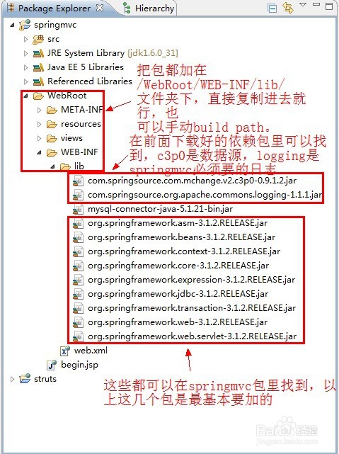 spring配置文件中标签如何工作