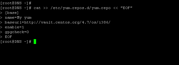 RHEL 4.7 搭建yum 环境,使用yum 安装软件