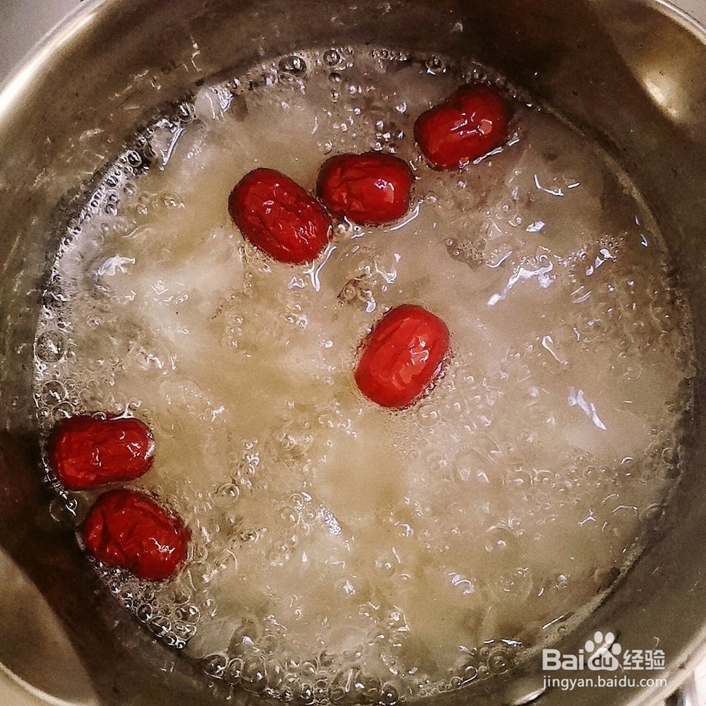 红枣银耳羹怎么做