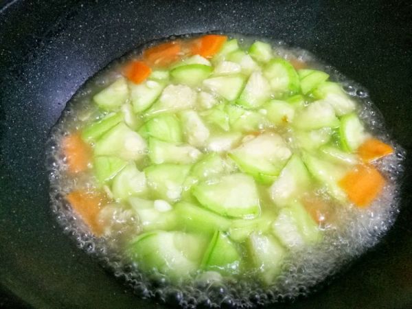 丝瓜毛豆虾米汤
