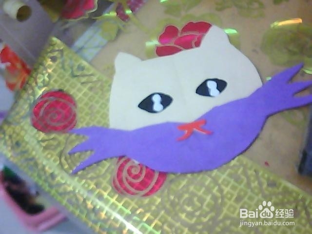 花猫脸贴图的制作