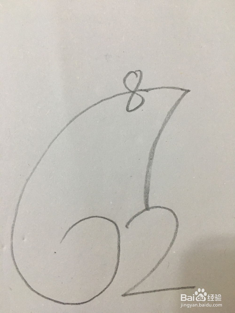 简笔画老鼠可以这样画 用26789画创意简笔画老鼠