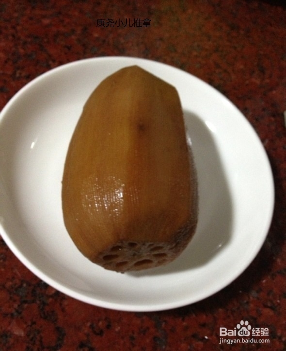 小宝把喜欢吃的菜-卤味辣辣藕