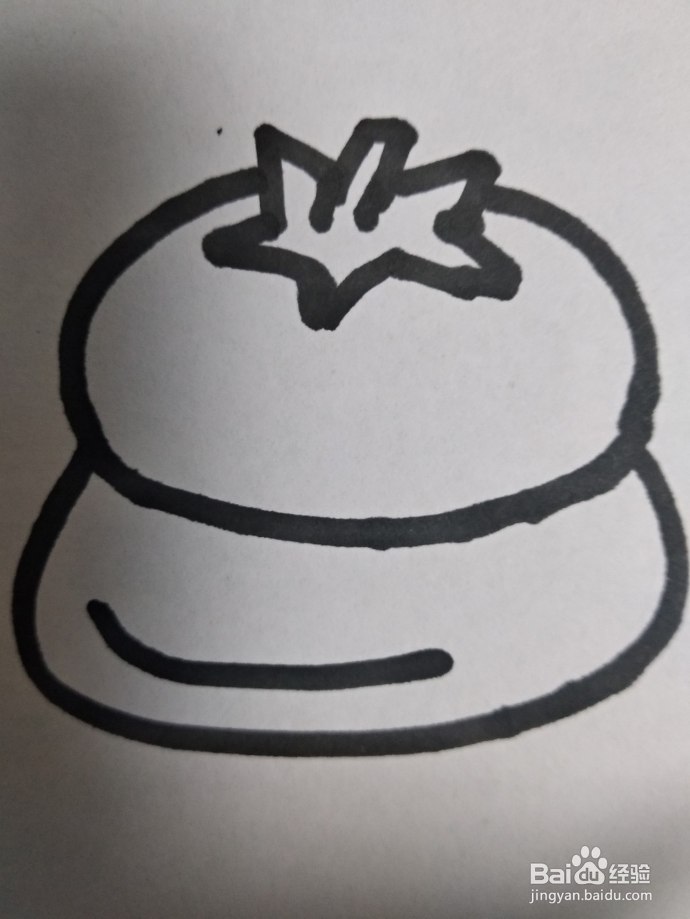 柿子简笔画怎么画?