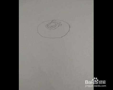 简笔画:手绘铅笔画“一枝红玫瑰”