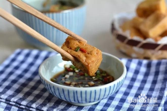 酸辣爽口蘸豆腐