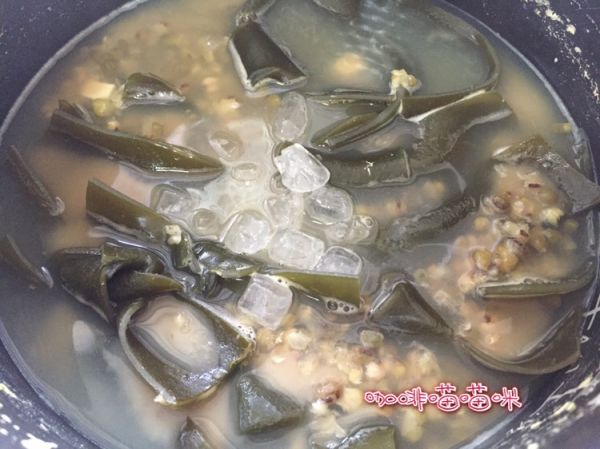 绿豆海带炖冰糖