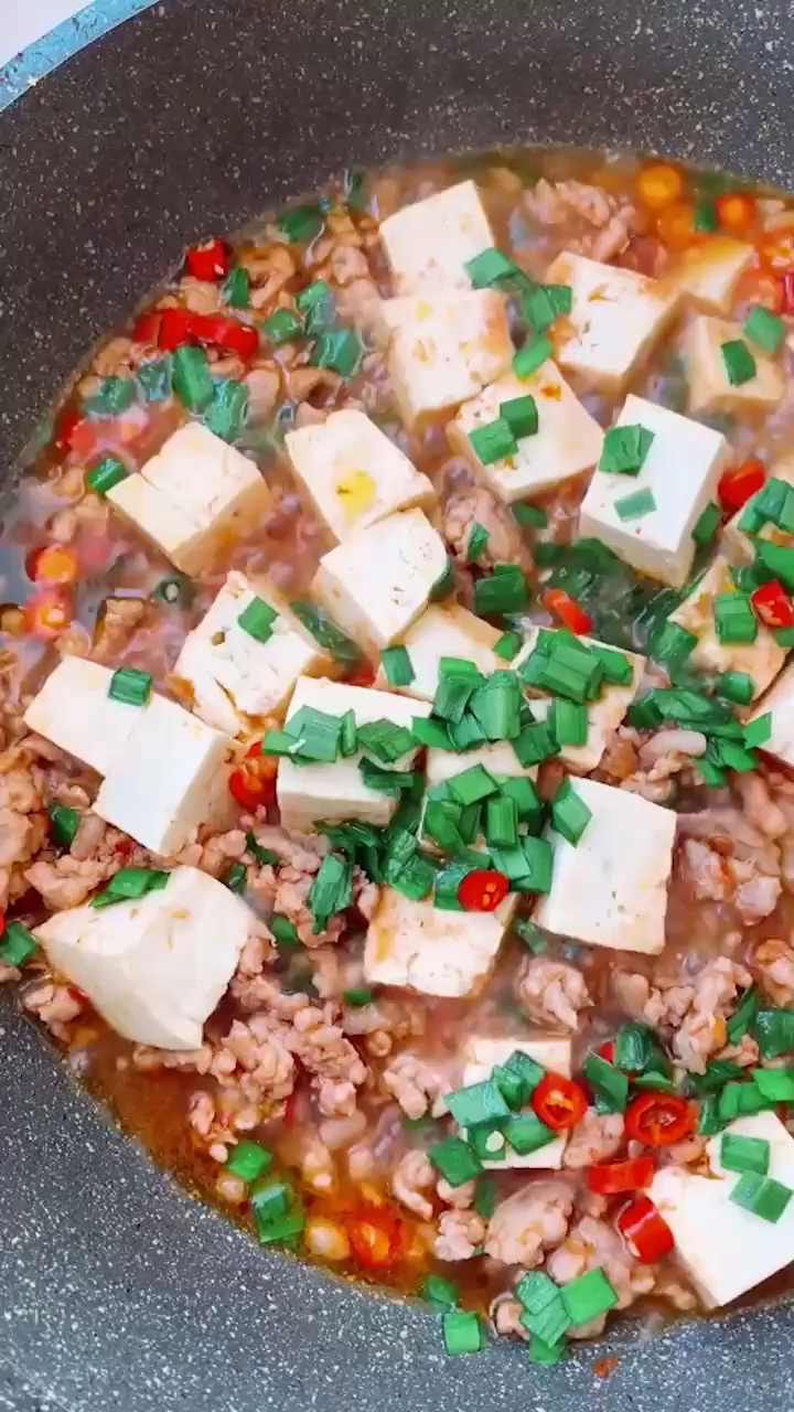 红烧肉沫豆腐怎么做