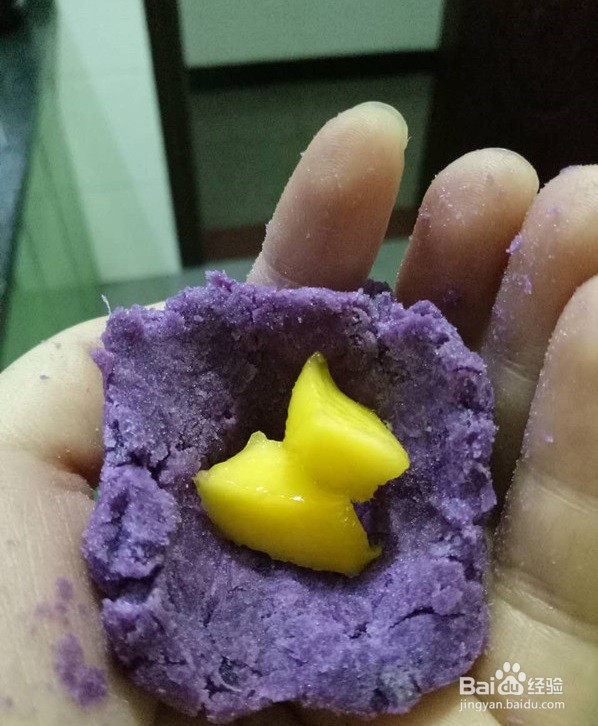 芒果紫薯球怎么做