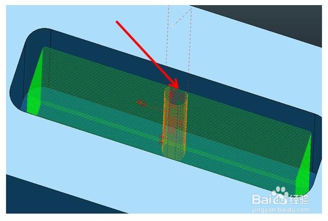 powermill加工-等高螺旋在角落下刀的解决方法