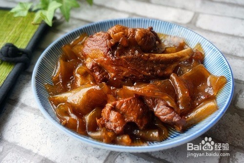 排骨烧粉条的做法