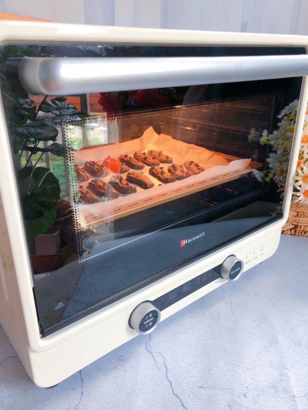 巧克力手指麻薯饼