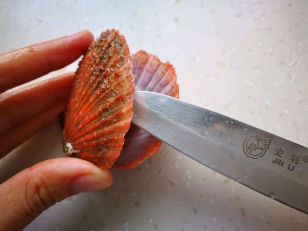 彩椒蒜蓉烤扇贝