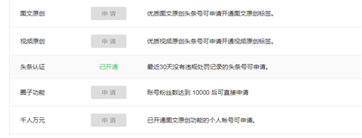 头条号千人万元申请方法