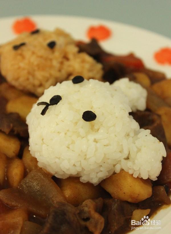 如何做馋嘴的小熊咖喱饭