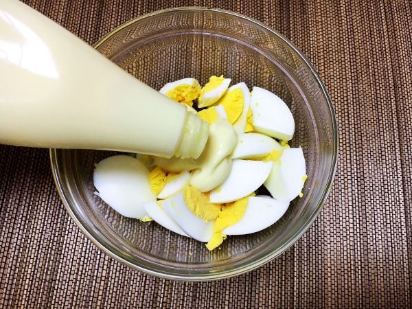 鸡蛋西兰花三明治