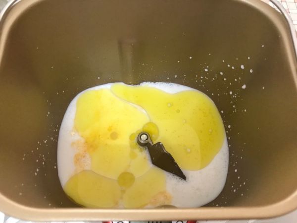 葱香芝士肠仔面包