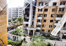 意外伤害时自救原则