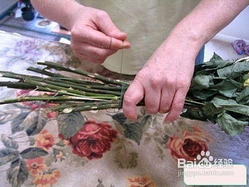 Diy 玫瑰花制作干花的方法 百度经验