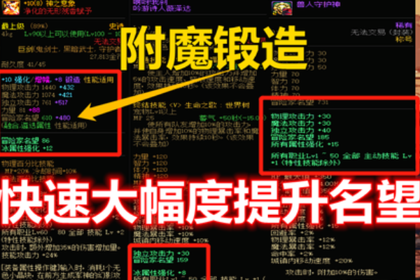 dnf锻造7加多少名望