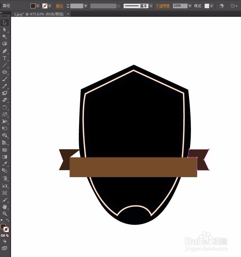 欧式商业标签设计