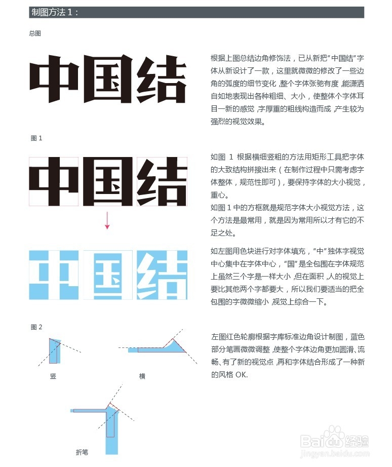 宋体字体设计教程心得篇-张家佳设计