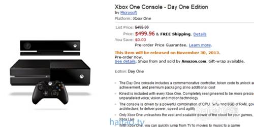 美国亚马逊预定ps4 Xbox One攻略 百度经验
