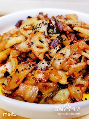 干锅藕片的做法