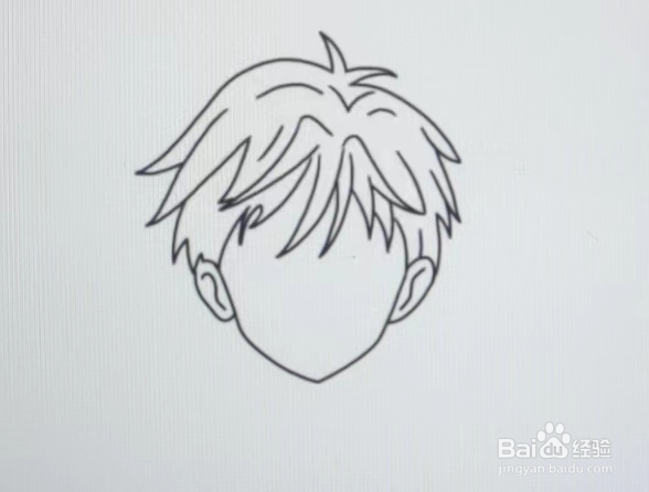 男生怎么画帅气霸气