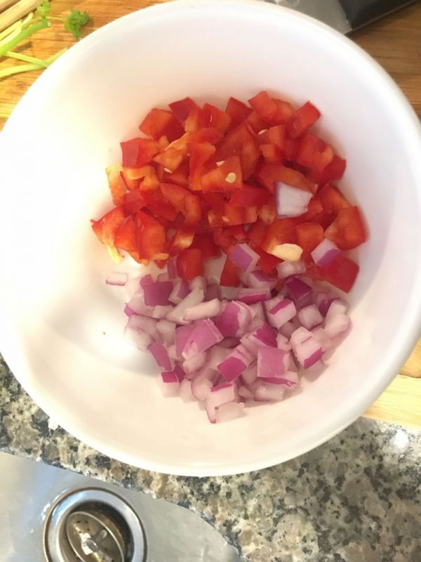 虾仁墨西哥卷饼