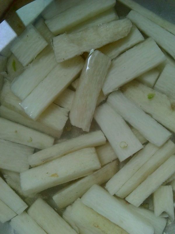 山药木耳炒肉丝