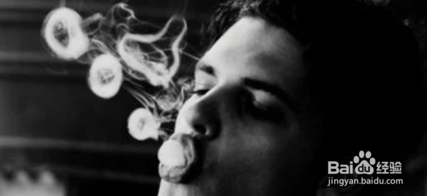 吐烟圈的方法和技巧