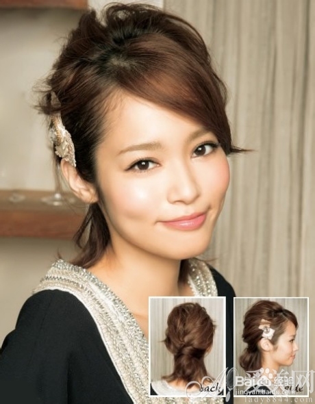 实用的夏日短发扎发教程 3分钟速成